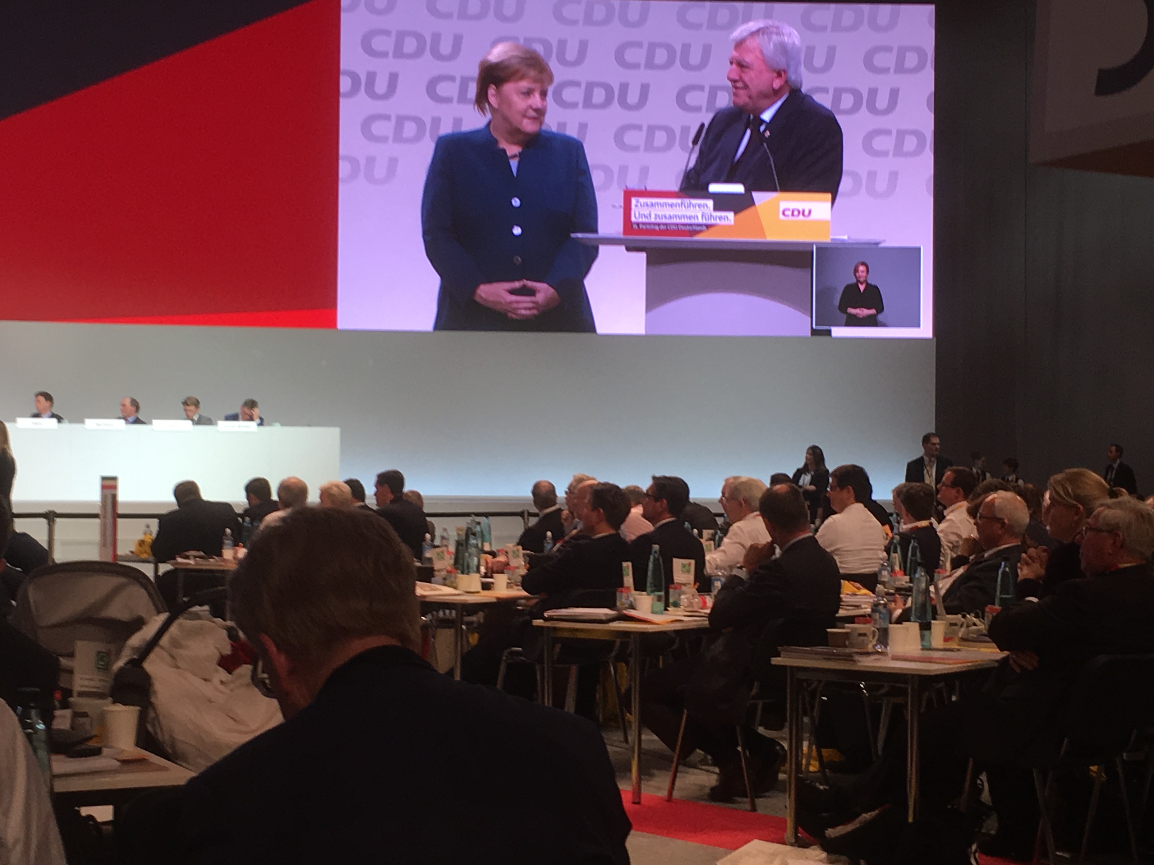 Angela Merkel, Volker Bouffier
