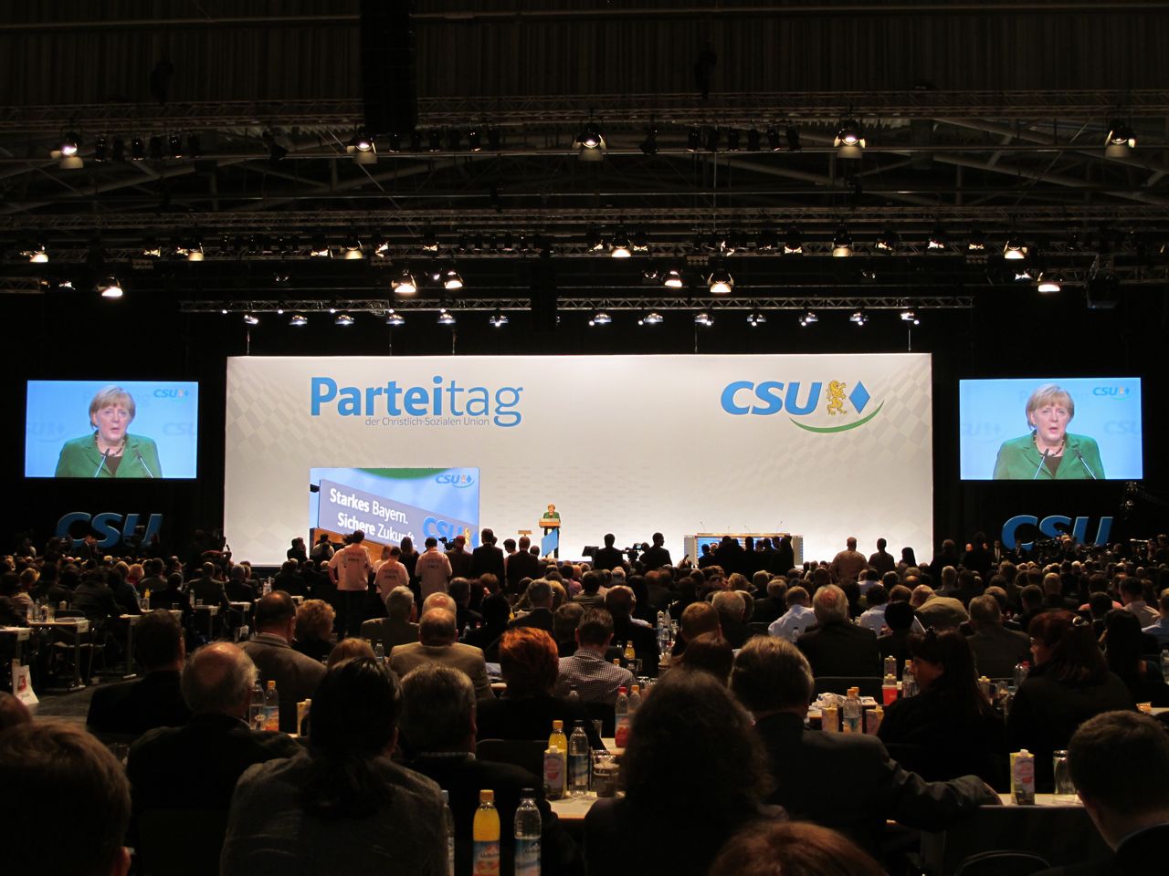 Merkel auf CSU-Parteitag 2012