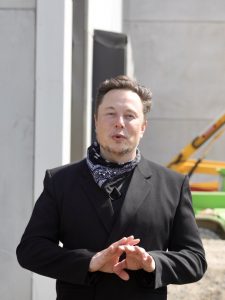 Elon Musk in Brandenburg